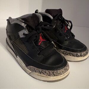 Jordan Spizike Black Sneakers Toddler Boys Size 10